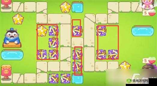 保卫萝卜4白萝卜传奇：第35关无伤通关策略分享