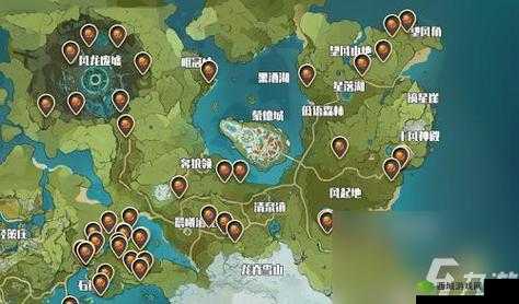 原神绝云椒椒和琉璃百合采集路线