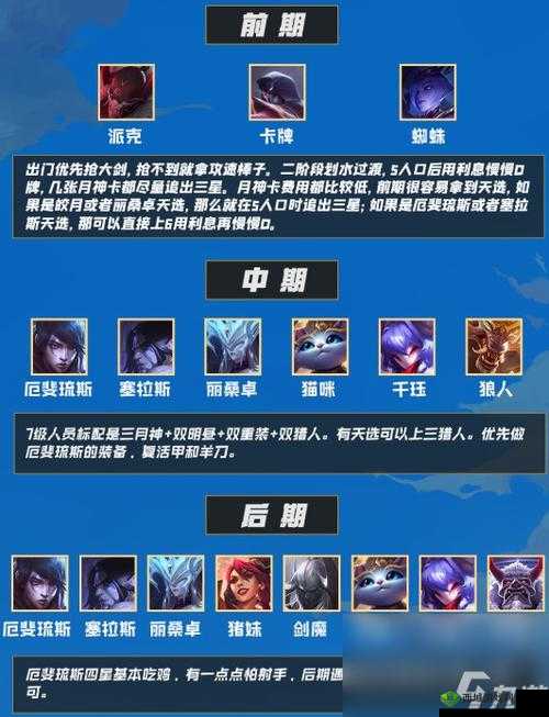 云顶之弈 10.25 月神决斗厄斐琉斯阵容搭配攻略