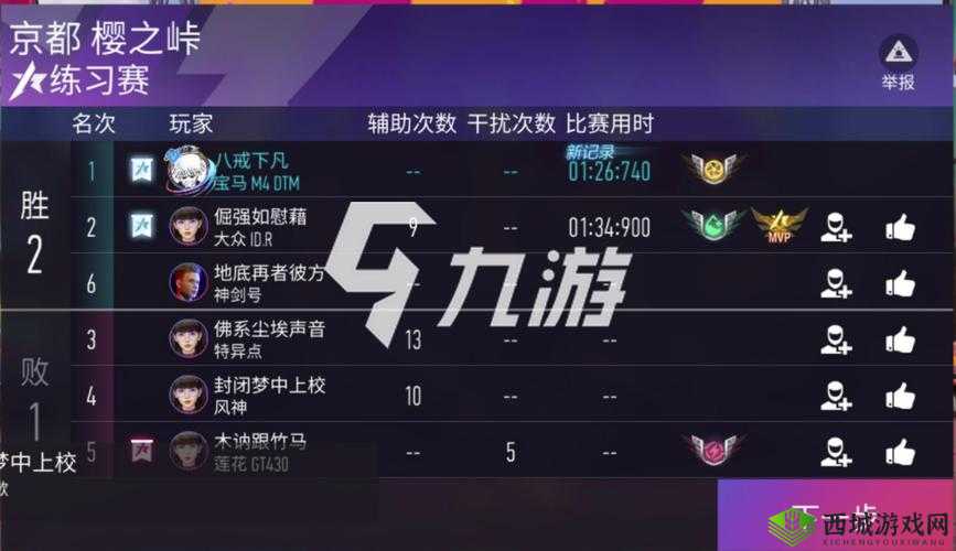 王牌竞速秋樱散漫称号攻略