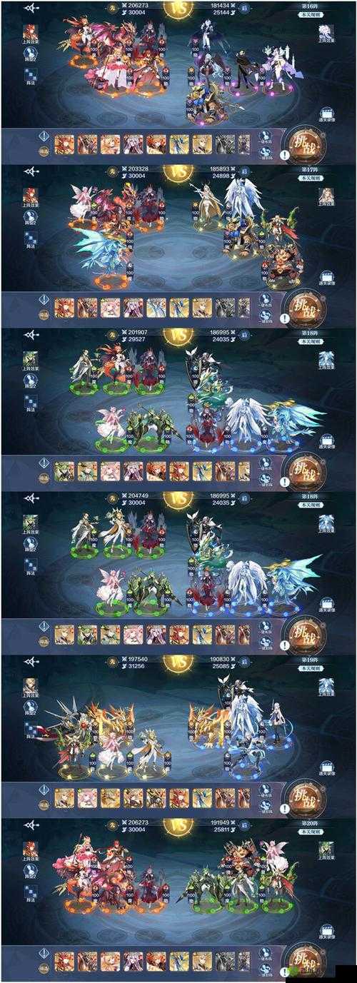 奥奇传说阵容强度排行榜推荐