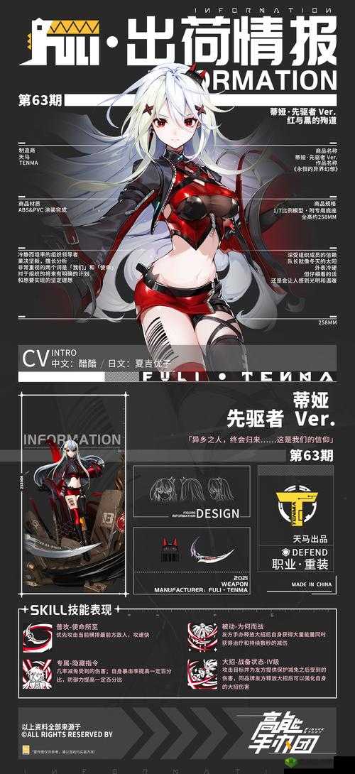 高能手办团 11 月 6 日更新内容与详情