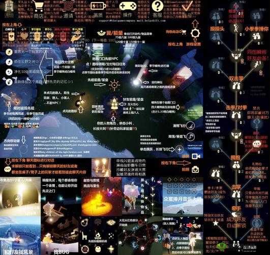 光遇新手攻略一图流及快速入门指引