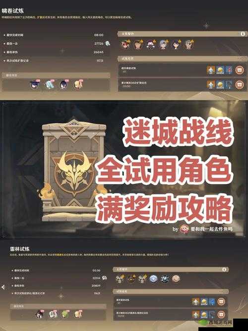 原神迷城战线沙域篇首日攻略指南:解锁第天挑战与奖励全攻略