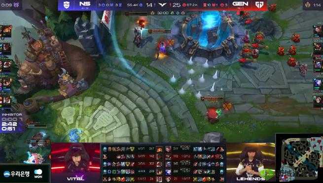 虎牙独播LCK夏季赛:领头羊NS状态不佳,AF爆冷收获第胜