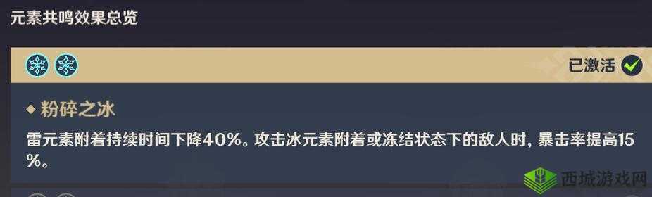 原神冰套圣遗物效果实测:全面解析冰套的优势与劣势
