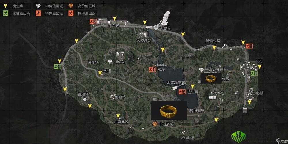 暗区突围：北山男团刷新点大揭秘