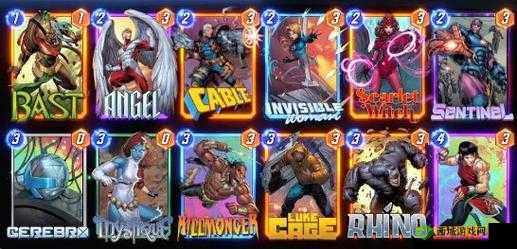 《漫威终极逆转:脑波强化机最强卡组搭配攻略》