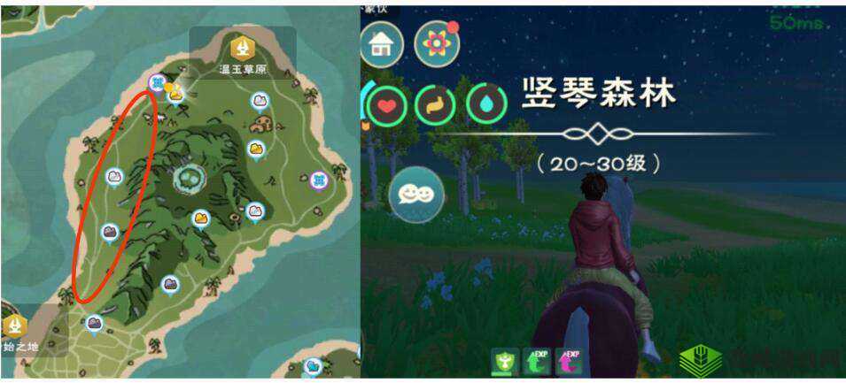 关于创造与魔法竖琴森林的神秘探索之旅：位置揭秘与奇幻冒险的起点