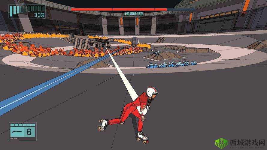 轮滑游戏:体验风驰电掣的快感