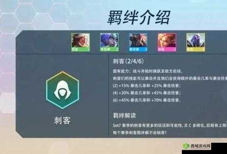 S4 赛季云顶之弈刺客职业深度解析:羁绊效果与表现全览