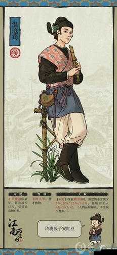 江南百景图温庭筠属性如何?人物介绍一看便知