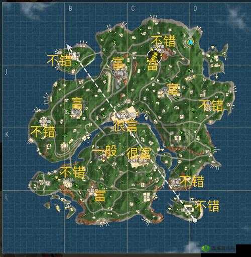 香肠派对彩虹岛最肥打野点探秘 哪里最富且人少大揭秘