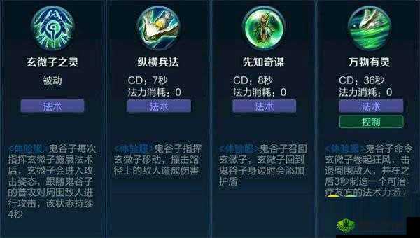 我的王朝鬼谷子究竟怎么样 全面解析鬼谷子技能属性图鉴