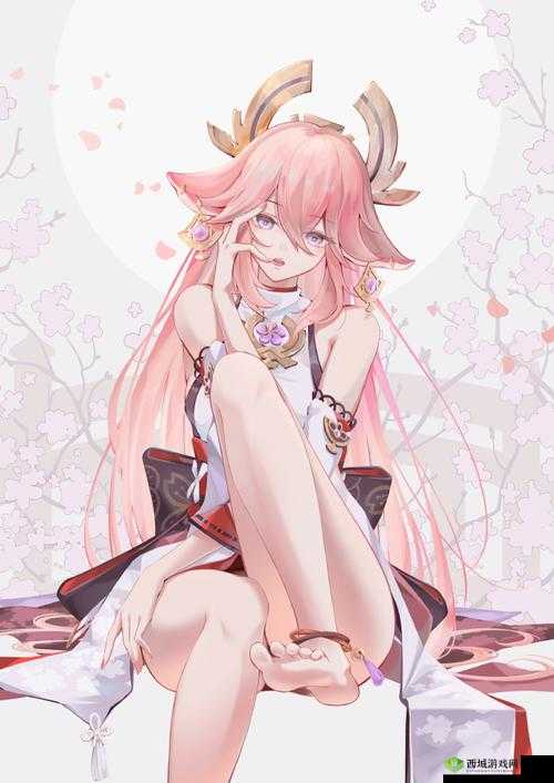 八重神子腿法娴熟脚法图片展示