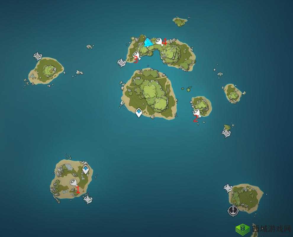 原神破破岛海螺位置最新完整详细一览且无遗漏
