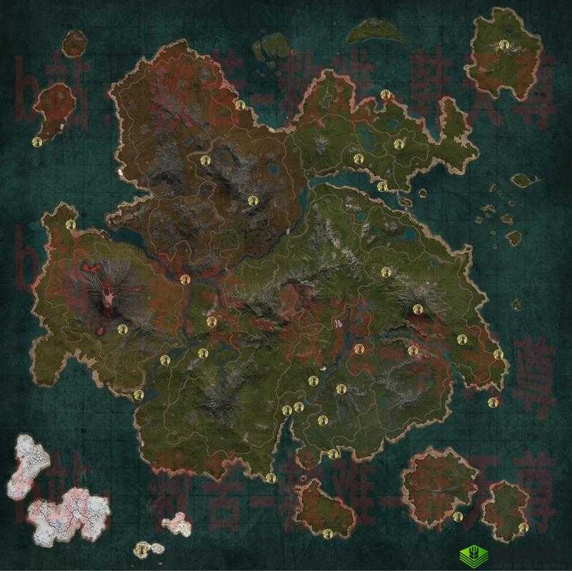 帝国神话地图资源分布位置大全