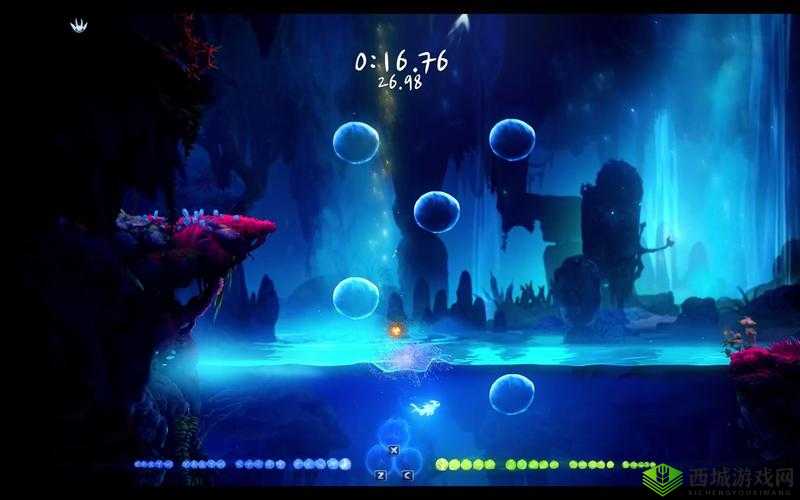 奥日与萤火意志光之池上方大石头处理方法详细介绍