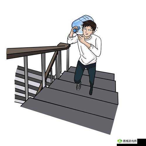 爸爸力大无穷,单手轻松提起水桶