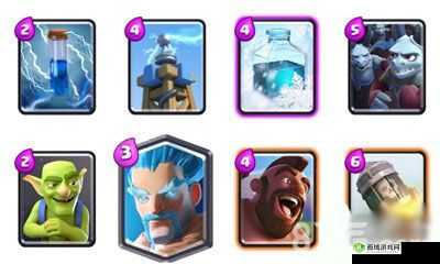 皇室战争火箭石人卡组分享:以石人核心针对后期三枪流打法详解