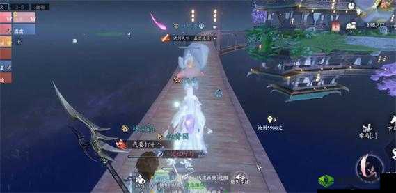 逆水寒手游寻宝之旅：镜湖水母位置大揭秘