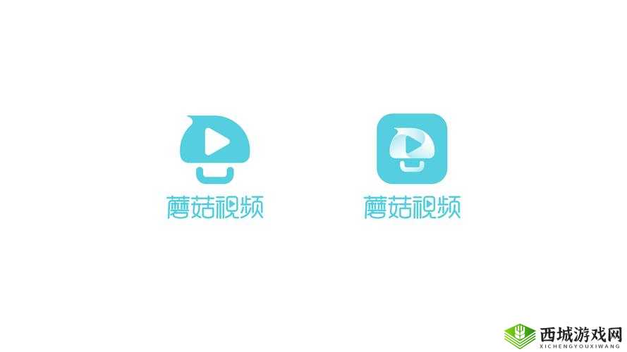 蘑菇视频红色 logo 纯黑色背景:独特视觉呈现