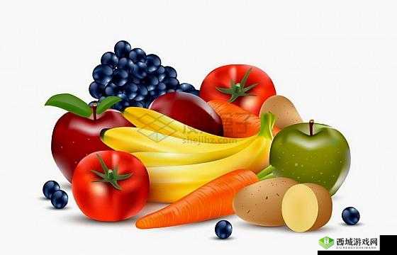 香蕉草莓黄瓜丝瓜还有番茄：果蔬大集合