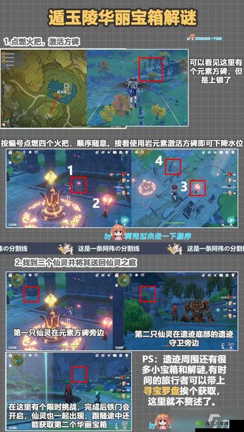 原神青墟浦宝藏揭秘攻略:解密攻略与宝藏位置详解,探寻无名宝藏踪迹于青墟浦的秘密之旅