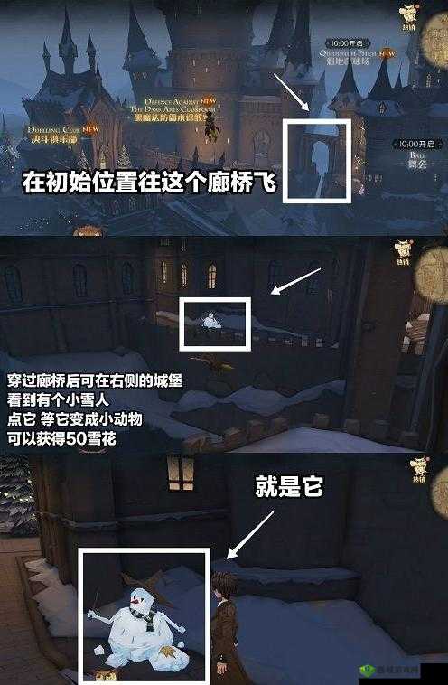哈利波特魔法觉醒雪人藏匿地点大揭秘:雪人位置览