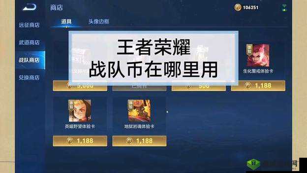王者荣耀战队币用途大揭秘:究竟该在哪里使用呢