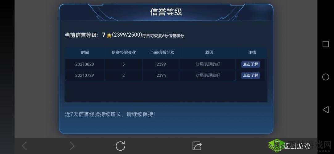王者荣耀：探寻信誉系统 5 级获取秘籍