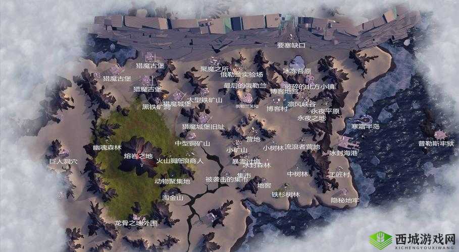 探索冰原守卫者中不同地图脂肪分布情况大揭秘