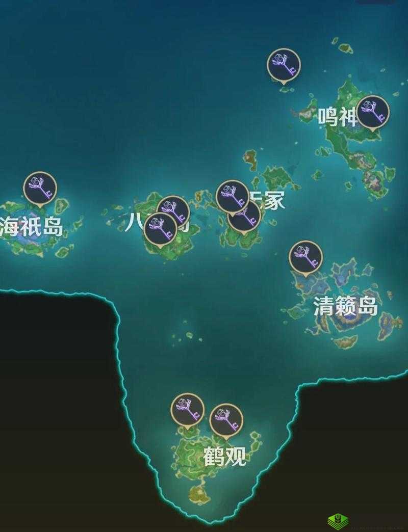 原神 3.4 全地图地灵龛位置详细一览