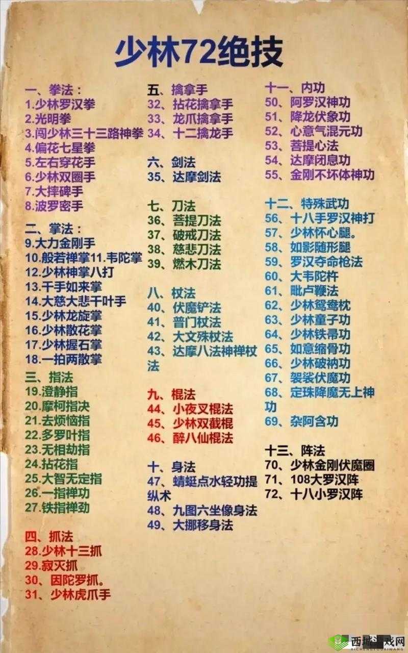 七十二招式视频：精彩呈现不容错过