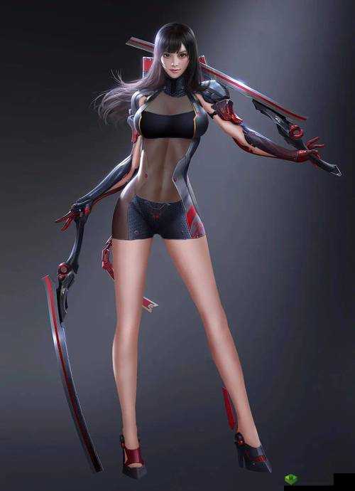 CF 手游孙尚香坐钢筋,绝美女战士演绎别样风情