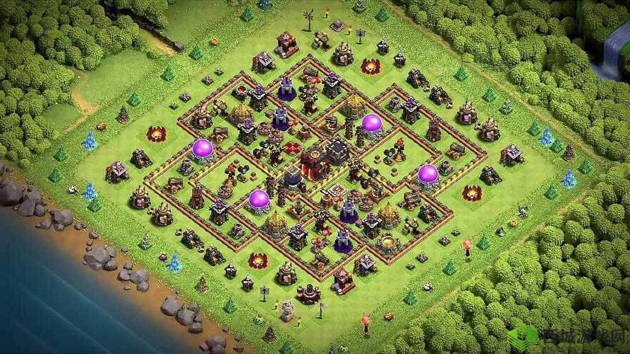 十本神阵布局攻略：部落冲突十本布局图解析