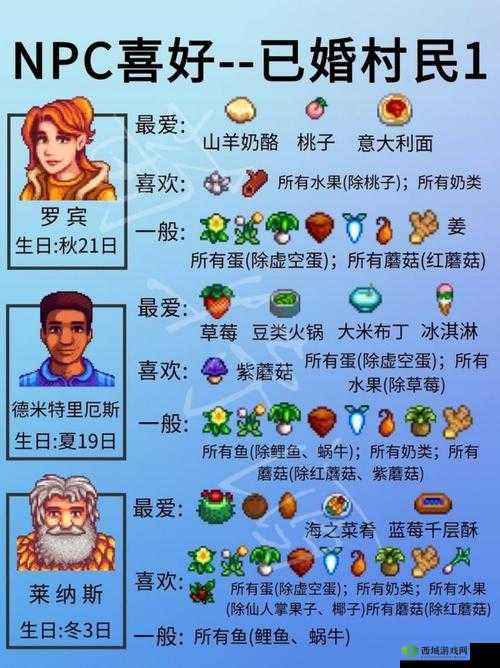 星露谷物语 NPC 结婚攻略:图文详解可结婚对象与方法
