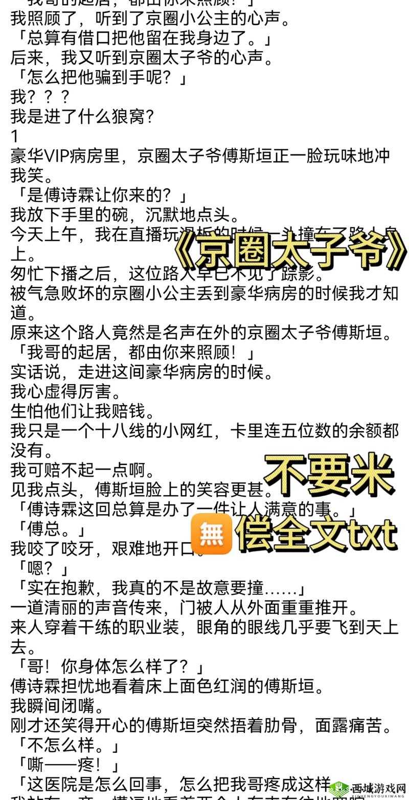 太子发疯地撞着公主的小说:后续发展意想不到