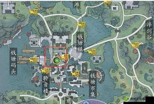 《天涯明月刀手游:江南西域商人位置揭秘》