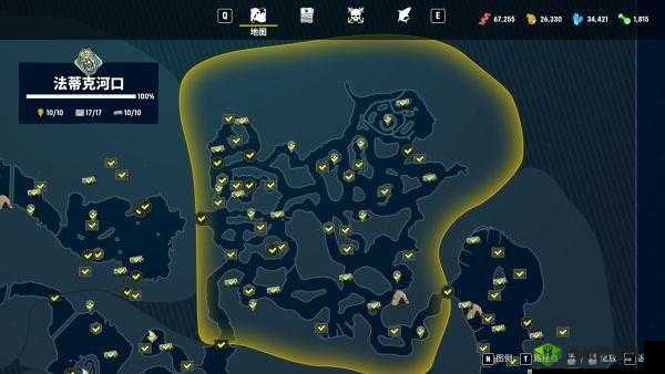 关于食人鲨收集品的位置分布图览