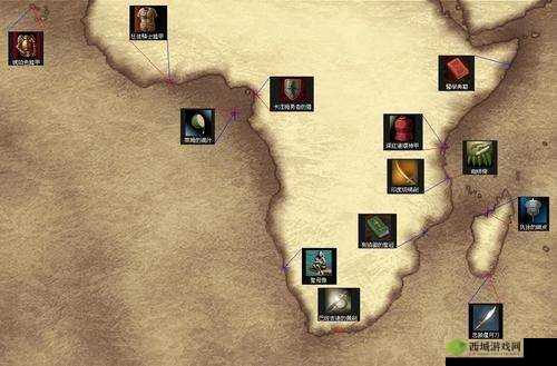 大航海时代4宝物全收集:加强版全坐标攻略