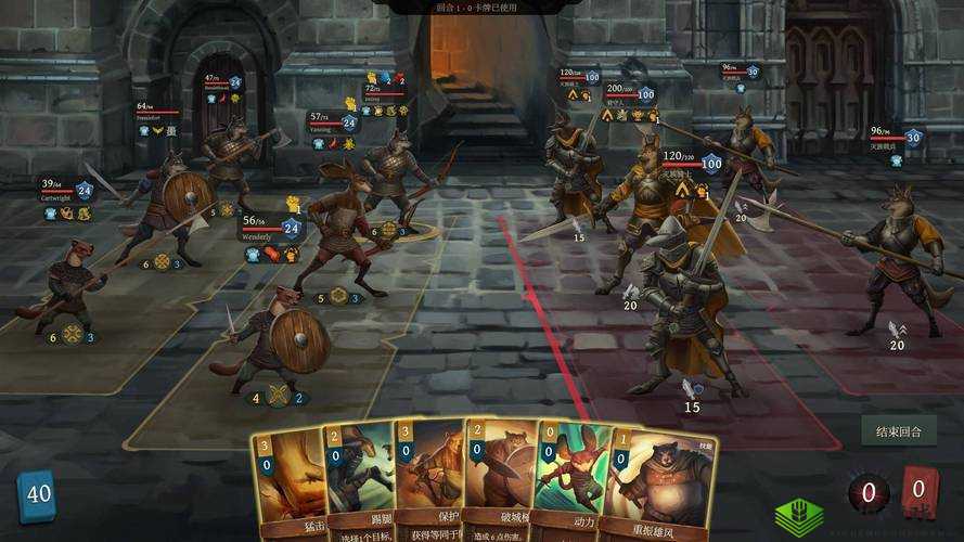 废墟战旗游戏测评，一场中世纪兽族的卡牌策略冒险