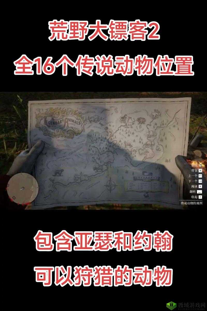 荒野大镖客2传说动物追踪指南，探寻神秘踪迹