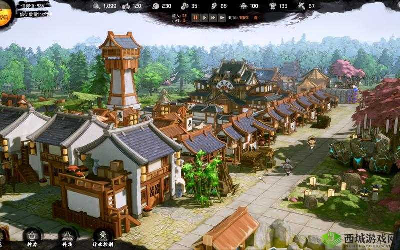 天神镇物语，国风模拟经营新体验