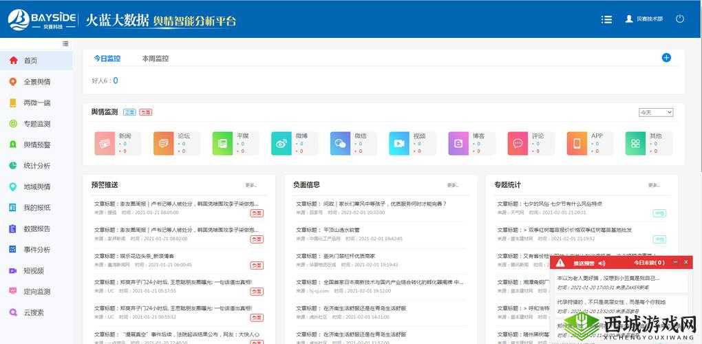 免费的舆情网站 APP :提供全面精准舆情信息服务