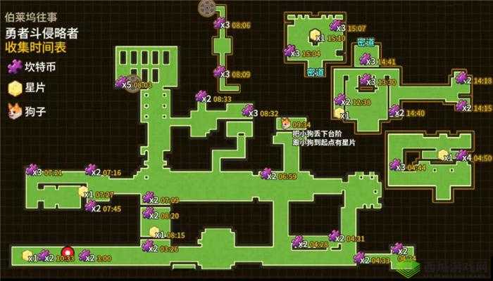 坎公骑冠剑伯莱坞往事，蝙蝠女王三星全收集攻略