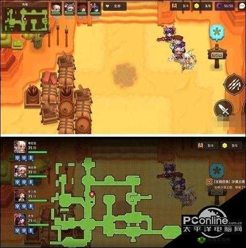 坎公骑冠剑5-4第二次修炼三星全收集攻略详解