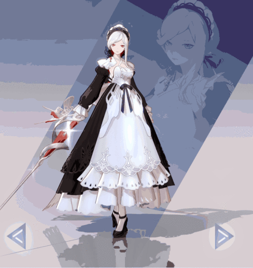 永远的七日之都，阿希莉亚新皮肤典范女仆，优雅与战斗的双重魅力