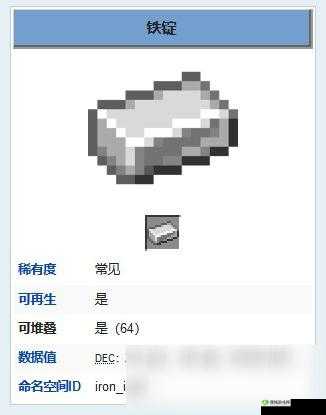 小森生活铁锭制作方式分享