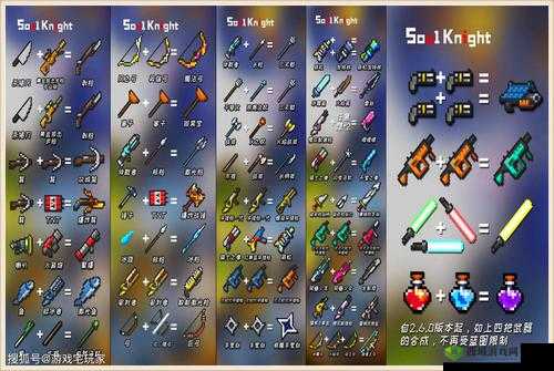 元气骑士散射激光枪合成方法，资源管理、高效利用与避免浪费